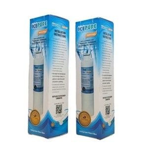 ICEPURE RWF0700A Refrigerator Water Filter 2 Pack for Samsung/Kenmore New Sealed